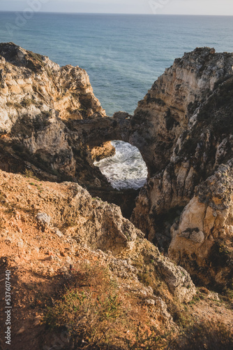 Beautiful beaches by the ocean in Portugal