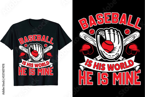 Baseball t-shirt design