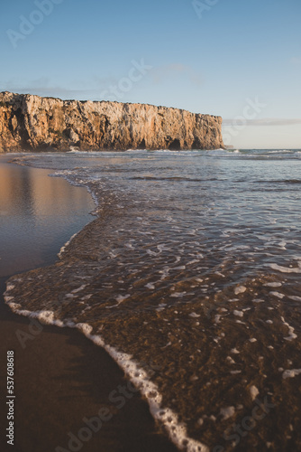 Beautiful beaches by the ocean in Portugal
