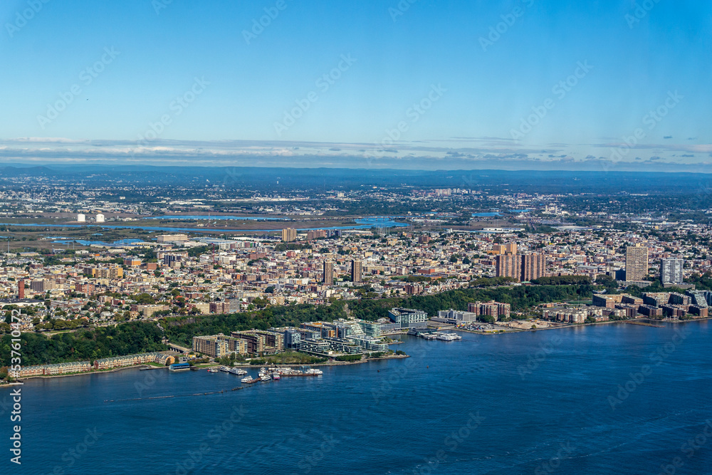 Fototapeta premium New Jersey view from top