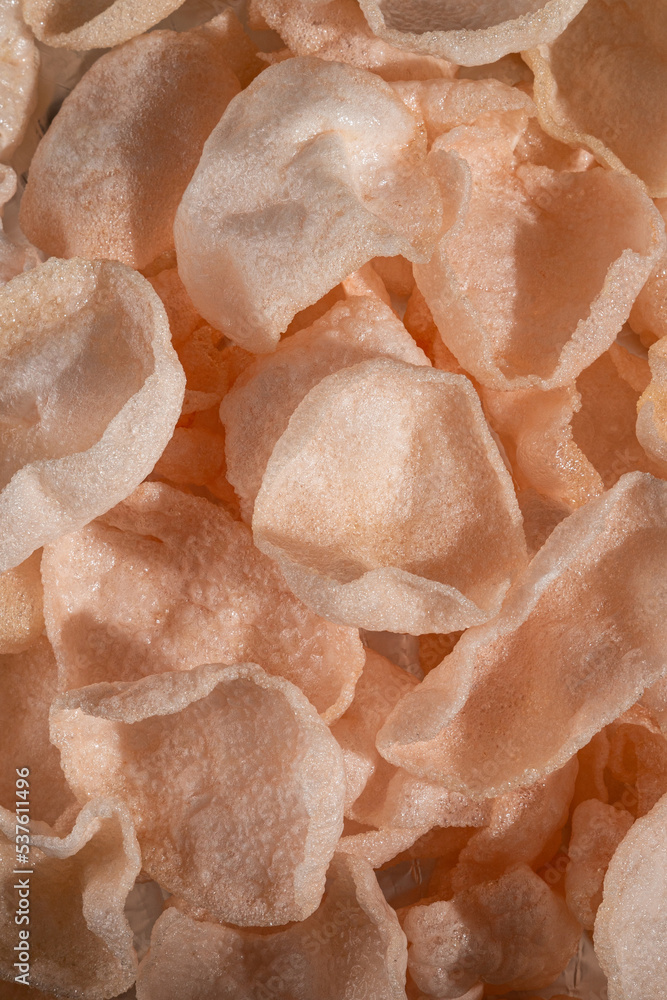 Food photo Chinese shrimp chips Food photo Chinese shrimp chips