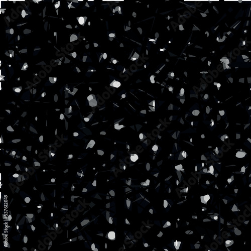 Abstract painting vector illustration. black stones