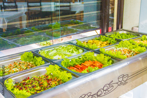 Saladas No Buffet por Quilo