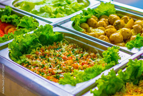 Saladas No Buffet por Quilo
