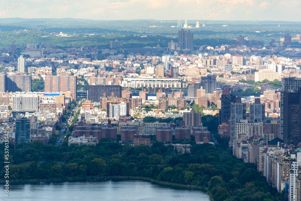 Fototapeta premium Central Park views from Top of the Rock