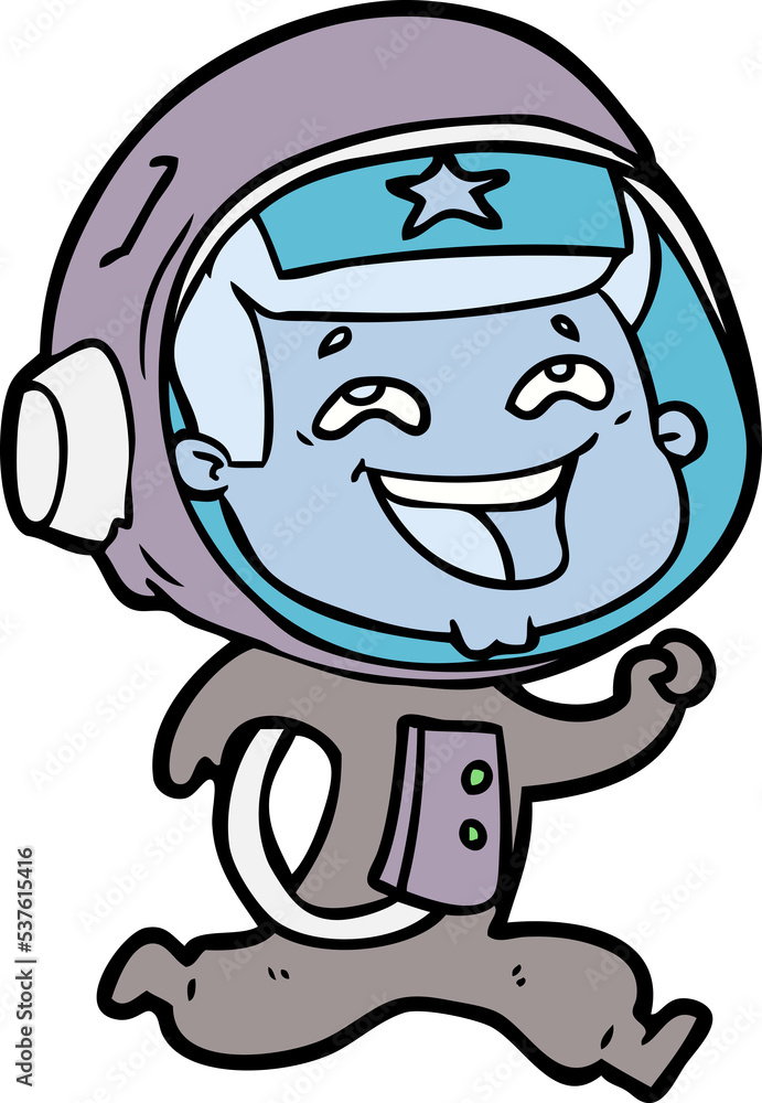 cartoon laughing astronaut cartoon laughing astronaut