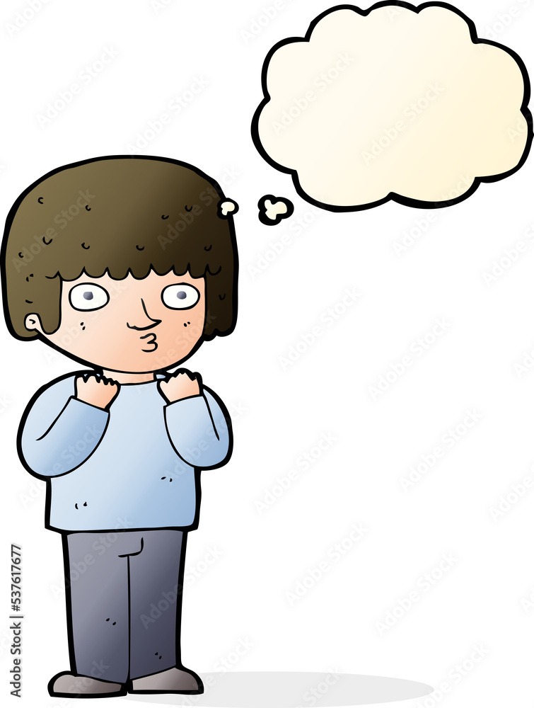 cartoon surprised man with thought bubble cartoon surprised man with thought bubble