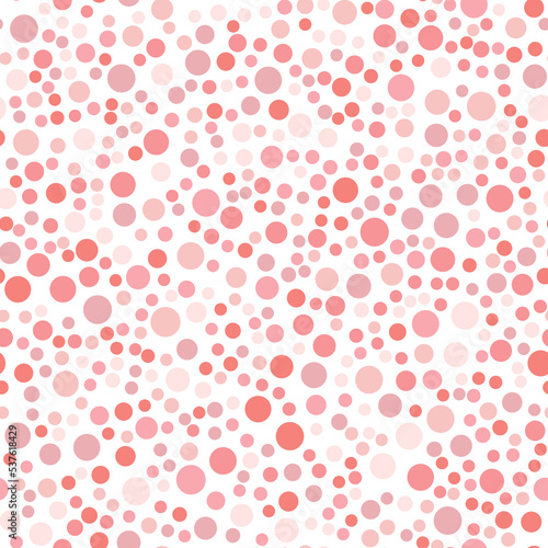 Polka dot pattern bright colors