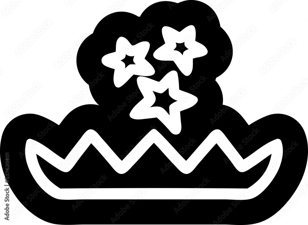 magical flower icon symbol magical flower icon symbol