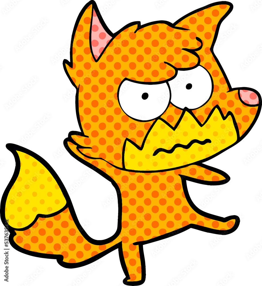 cartoon annoyed fox cartoon annoyed fox
