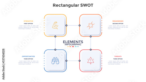 Modern Geometric Infographic Template