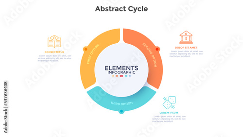 Modern Geometric Infographic Template