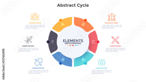 Modern Geometric Infographic Template
