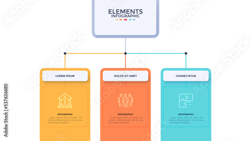 Modern Geometric Infographic Template