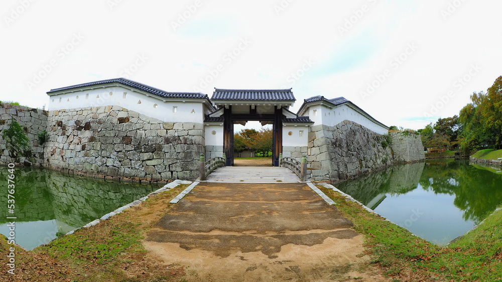 Fototapeta premium 赤穂城跡厩口門(台所門)1