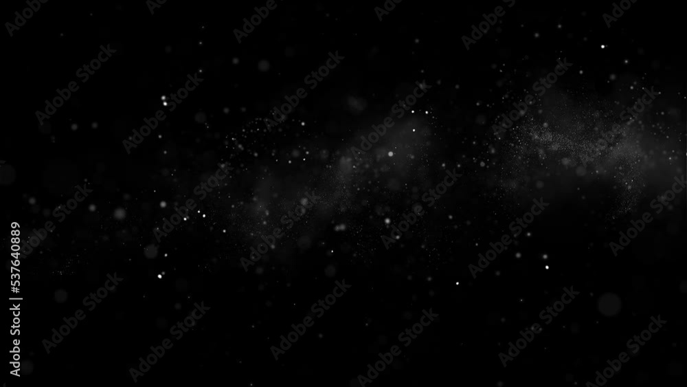 White Lights Particles Loop Background White Lights Particles Loop Background
