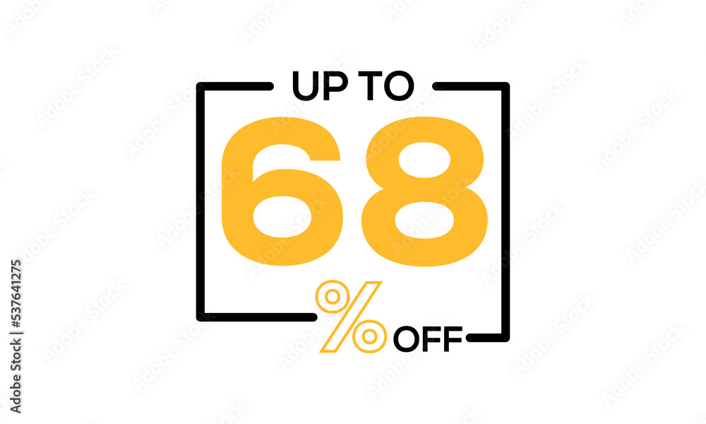 discount vector, up to 68 percent discount, discount sale vector discount vector, up to 68 percent discount, discount sale vector