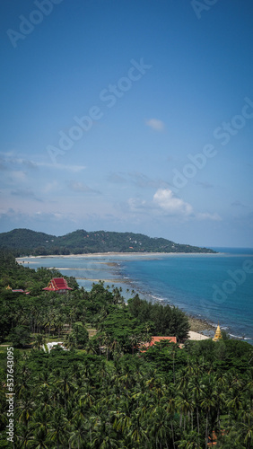 Tropical island of Koh Samui in Thailand