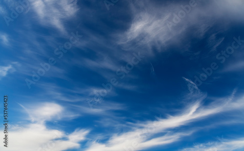 Fototapeta Naklejka Na Ścianę i Meble -  Blue sky with clouds.  Sky backgrounds. 