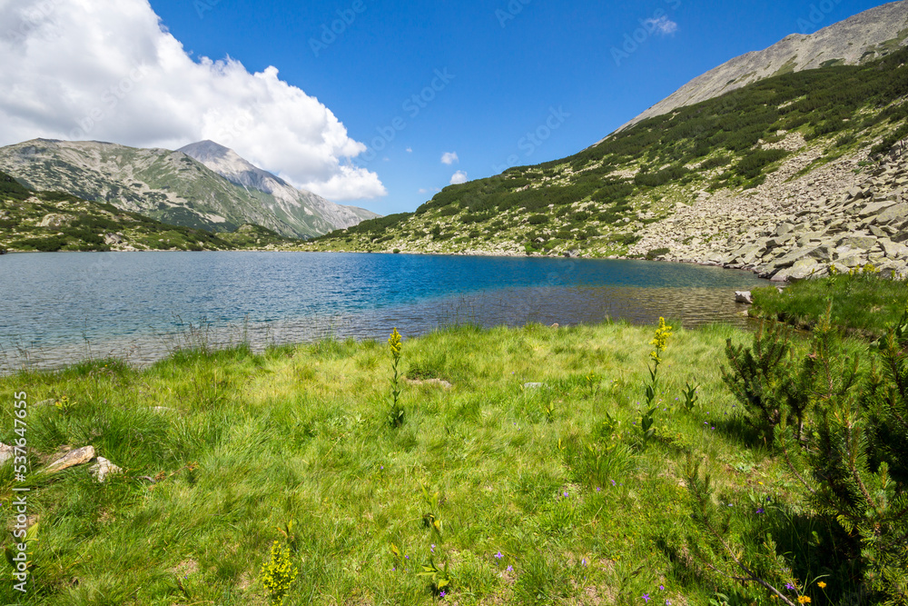 Pirin Mountain near Fish Banderitsa lake, Bulgaria Pirin Mountain near Fish Banderitsa lake, Bulgaria