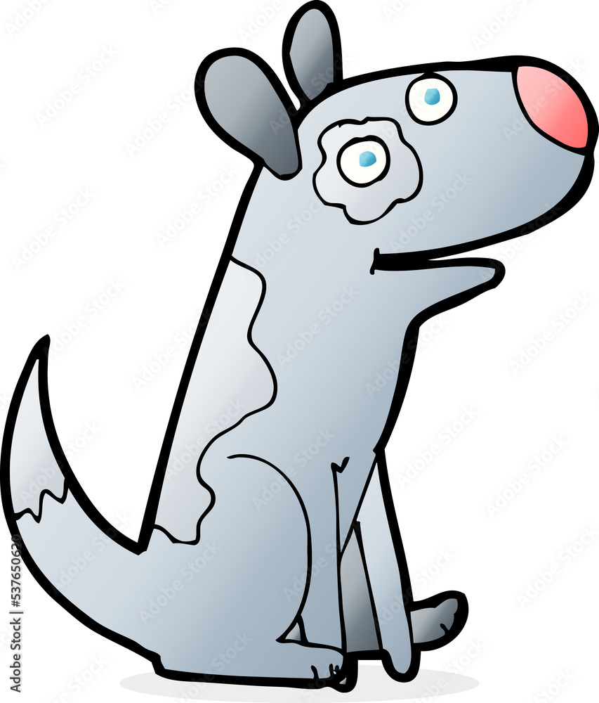 cartoon happy dog cartoon happy dog