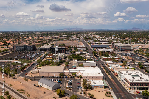 Town of Gilbert, Arizona. photo