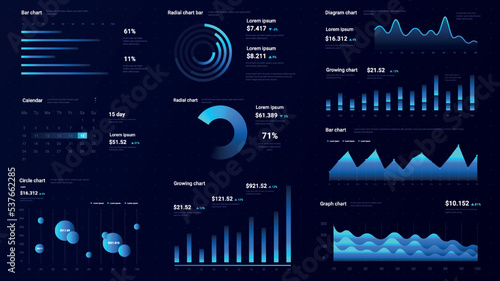 Template for creating infographics
