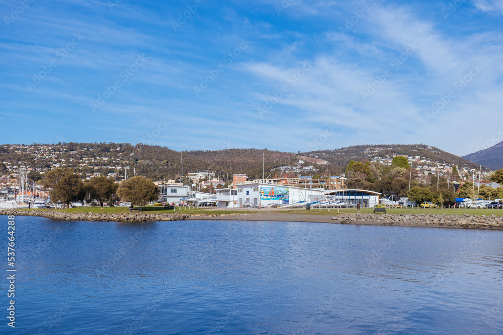 Sandy Bay View in Hobart Tasmania Australia