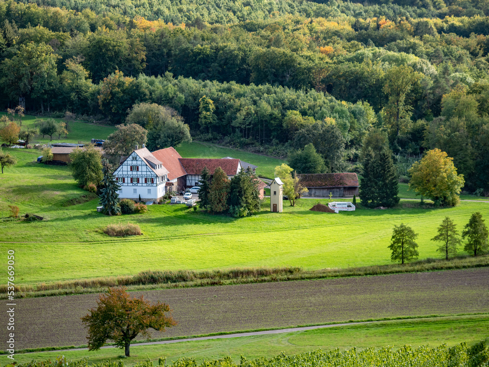 Agrarlandschaft im Spätsommer Agrarlandschaft im Spätsommer