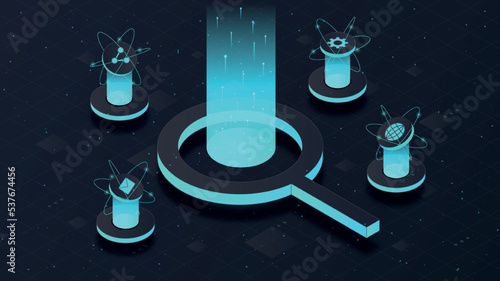 Search isometric concept