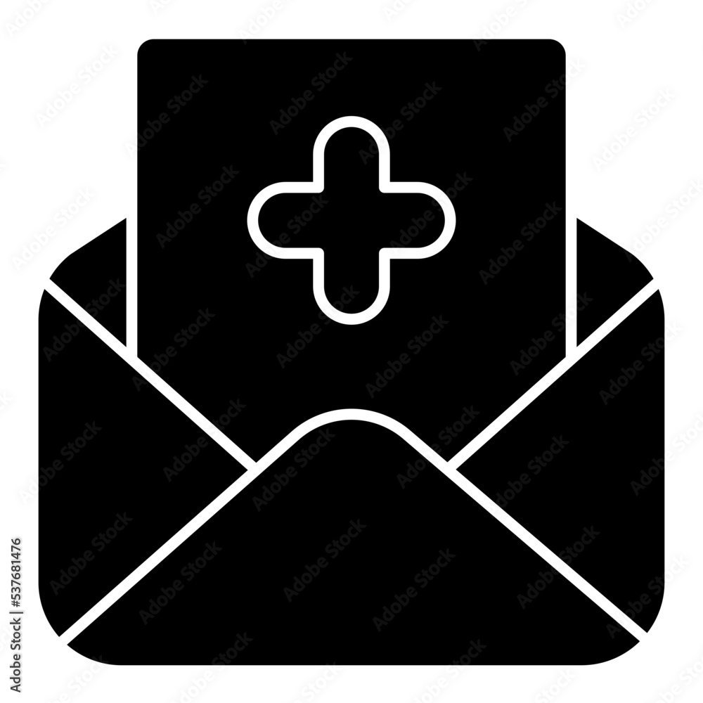 Fototapeta premium adding solid icon