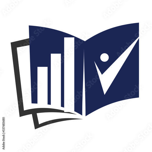 accounting tax expert logo Icon Illustration Brand Identity