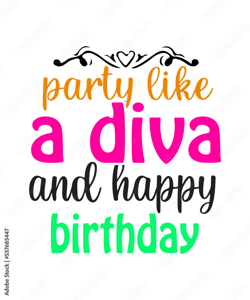 Birthday SVG Bundle, Birthday SVG, Birthday Girl svg, Birthday Shirt SVG, Gift for Birthday svg, Hand-lettered Design, Cut files for Cricut, Birthday Svg Bundle 1, Happy Birthday Svg, Birthday Cut Fil