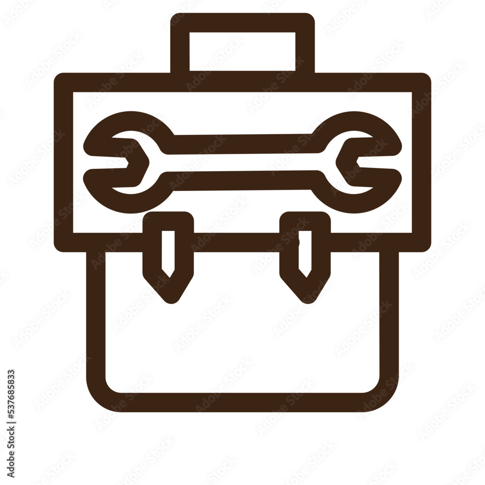 configure kit repair setting tools outline icon configure kit repair setting tools outline icon