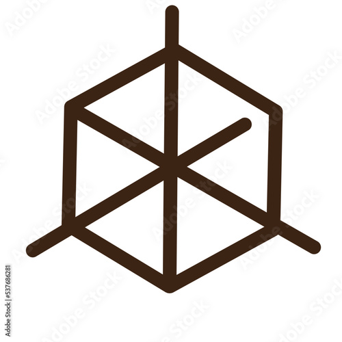 resize square tools outline icon