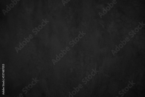 Black dark concrete wall background. Pattern board cement texture grunge dirty scratched. 