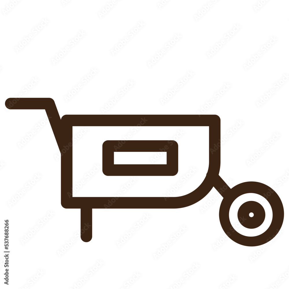 builder tools constructions outline icon