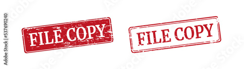 Grunge rubber stamp with text File Copy, vector illustration