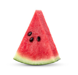 Sliced of watermelon isolated on transparent png