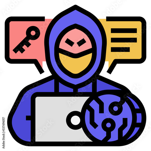 digital asset criminals icon