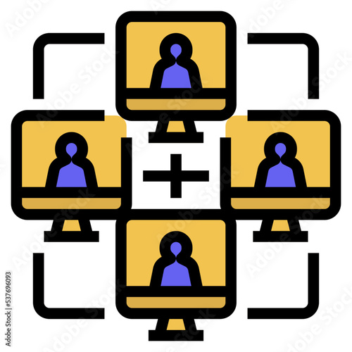 distributed icon