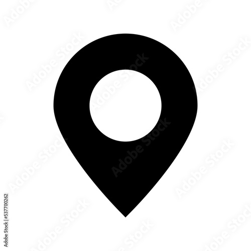 Map Pin Flat Vector Icon