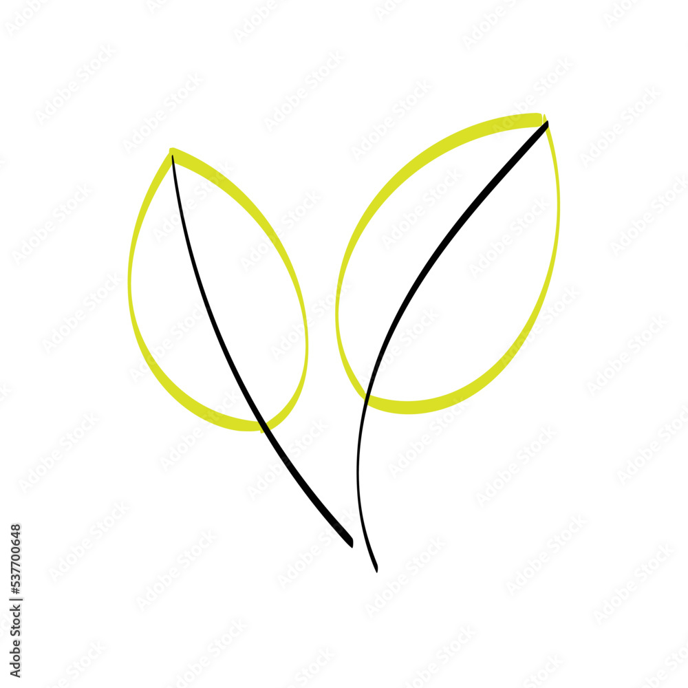 Hand Drawn Autumn element. Doodle design element Hand Drawn Autumn element. Doodle design element