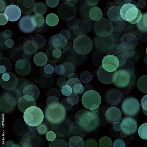 Beautiful bright colored lights. Abstract circles and shapes. Bokeh in the background. Beautiful garlands on abstract background. Template wallpaper background with bokeh and circles. Template for pos