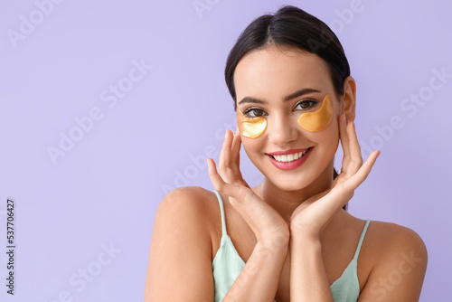 Beautiful young woman with ...