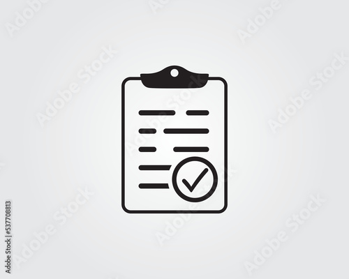 clipboard checklist policy compliance verification icon