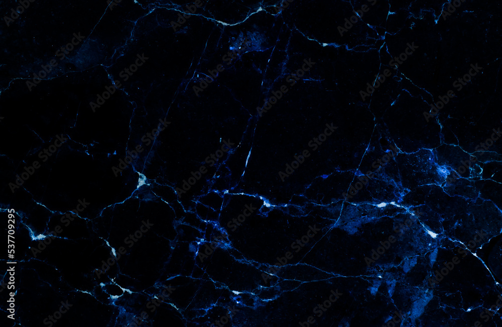 dark blue marble stone floor texture for design tile and all Stock