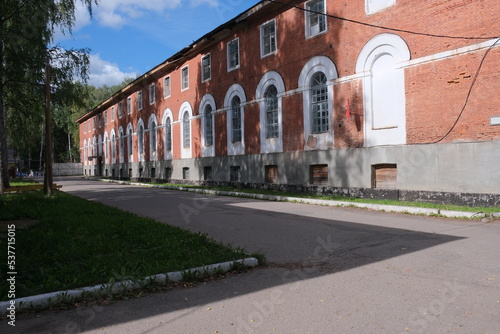 Abandoned garrison of the Russian Army, Novoselitsy village, Novgorodsky district, Novgorod region, Russia