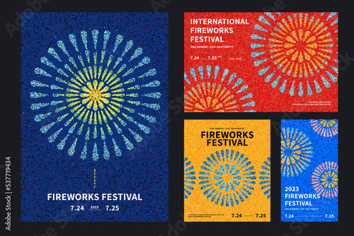 Fireworks Festival flyers template