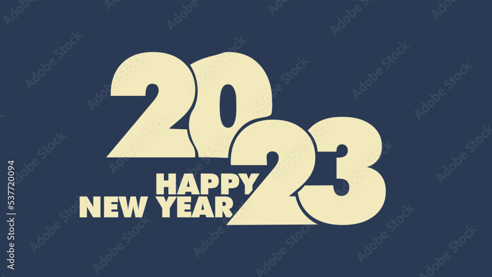 HAPPY NEW YEAR 2023 BACKGROUND, GRAPHIC RESOURCE, can be used for baner, flyer, logo or etc.